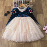 Kid Baby Girl Snow White Western Princess Dress