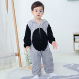 Baby Thickened One-piece Animal Winter Rompers