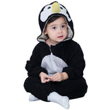 Baby Thickened One-piece Animal Winter Rompers