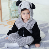 Baby Thickened One-piece Animal Winter Rompers