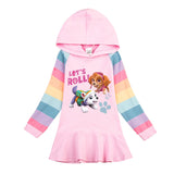 Kid Baby Girl Bow Squad Cute Flounces Dress