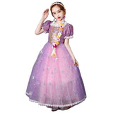 Girl Princess Christmas Elegant Party Dress