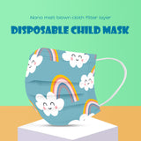 Kid Disposable Rainbow Series Adult Children Spunlaced Non-woven Fabric Masks
