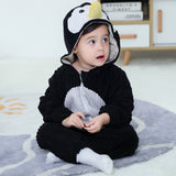 Baby Thickened One-piece Animal Winter Rompers