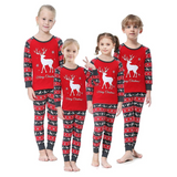 Family Matching Christmas Pajamas Adult Kids Sleepwear Nightwear