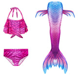 Kid Girl Mermaid Tail Swimwear Beach Bathing Swimsuit