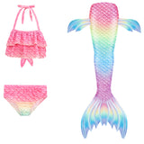 Kid Girl Mermaid Tail Swimwear Beach Bathing Swimsuit