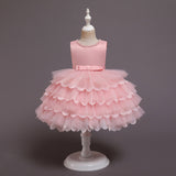 New Baby Princess Dress Multi Layer Cake Puff Party Dress