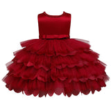 New Baby Princess Dress Multi Layer Cake Puff Party Dress