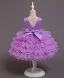 New Baby Princess Dress Multi Layer Cake Puff Party Dress