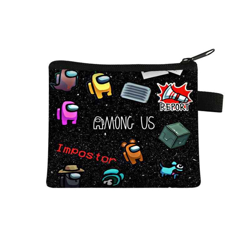 Kid Coin Wallet Space Werewolf Killing Game Peripheral Portable Card Bag