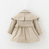 Baby Girl Casual Long-sleeve Cotton Coat & Jacket