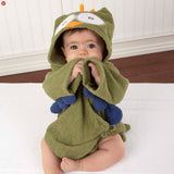 Kid Baby Robe Cartoon Sleepwear Soft Bathrobe Pajamas