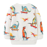 Toddler Boy Dinosaur Print Sweatshirt