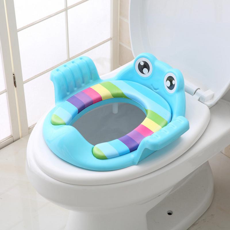 Baby Potty Circle Training Seat Toilet Circle  Ladder Infant Toilet Training Seat 3 Colors - honeylives