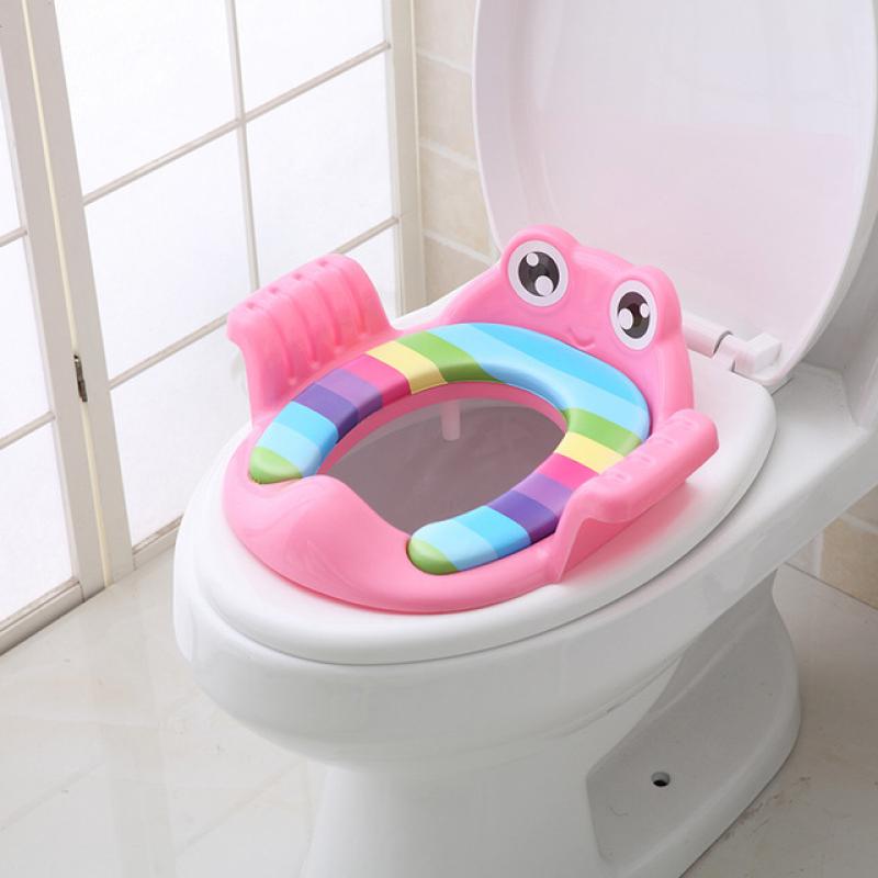 Baby Potty Circle Training Seat Toilet Circle  Ladder Infant Toilet Training Seat 3 Colors - honeylives