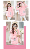 Kid Girl Imitation Fur Woolen Thickened Cotton Coats