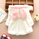 Baby Girl Fur Vest Mimics Fox Fur Vest Coat