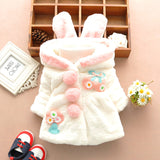 Baby Girl Fur Vest Mimics Fox Fur Vest Coat