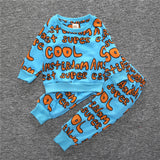 Baby Girl Spring Autumn French Fries Printed Suit 2 Pcs Sets