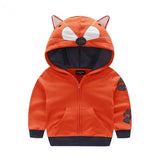 Kid Baby Boys Girls Fall Jacket Casual Long Sleeve Cartoon Coats