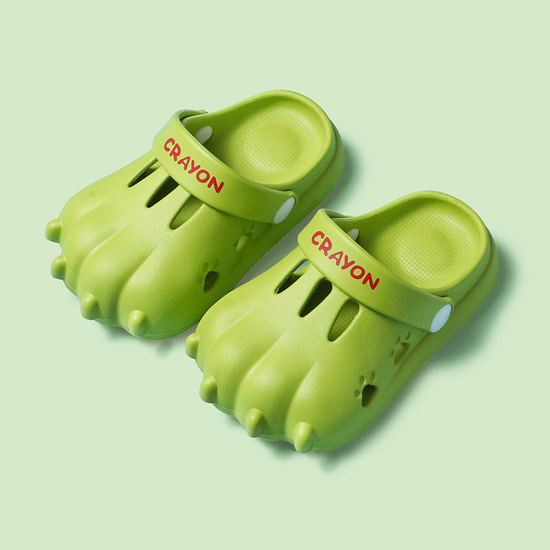 Kids Slippers 3D Dinosaur Claws Non-slip Beach Shoes