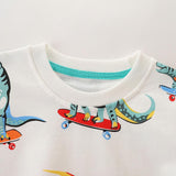 Toddler Boy Dinosaur Print Sweatshirt