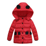 Kid Baby Girls Long Sleeves Cashmere Cotton Cute Coat