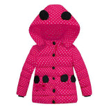 Kid Baby Girls Long Sleeves Cashmere Cotton Cute Coat