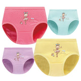 Kid Baby Girls Cotton Underwear Boxer Shorts 4 Piece/Lot