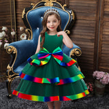 Kids Girl Bridesmaid Princess Birthday Party Wedding Easter Dresses