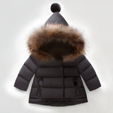 Kid Baby Boys Girl Thickened Cotton Jacket Down Winter Coats