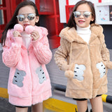 Kid Girl Korean Version Padded Cotton Thickened Coats