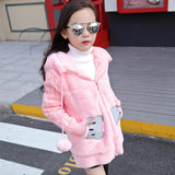 Kid Girl Korean Version Padded Cotton Thickened Coats