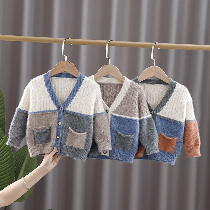 Kid Baby Boy Winter Autumn Knitted Sweaters