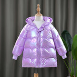 Kid Baby Girls Winter Wash Free Cotton Jacket Coats