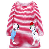 Kid Girls Stripe New Spring Long Sleeves Shirts