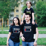 Family Matching Mother-daughter Short Sleeve T-shirt Cartoon Summer Tops