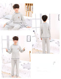Kid Boy Home Suit Pure Cotton Long Sleeve Spring Pajamas