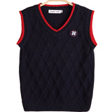 Kid Boy Sweater V-neck Spring Autumn Vest