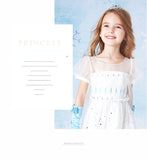 Kid Baby Girl Princess Summer New Frozen Aisha Pompous Dresses