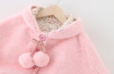 Baby Girls Overcoat Cape Autumn Winter Coats