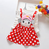 Kid Baby Girl Strap Lovely Little Girl Fake 2 Pcs Sets