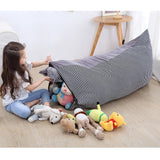 Kid Thickened Large-Capacity Portable Striped Filling Storage Bag