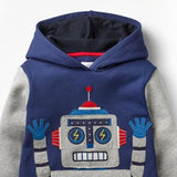 Kid Baby Boys Long Sleeve Spring Cartoon Hoodie