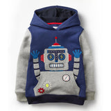 Kid Baby Boys Long Sleeve Spring Cartoon Hoodie