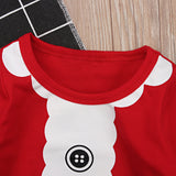 Baby Boy Girl Spring Autumn Christmas Long-sleeved Sets 2 Pcs