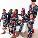 Family Christmas Parent-child Home Set Pajamas