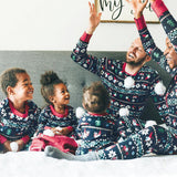 Family Christmas Parent-child Home Set Pajamas