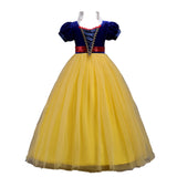 Kid Girl Princess Short Sleeve Fairy Tale  Pompous Stage Dresses
